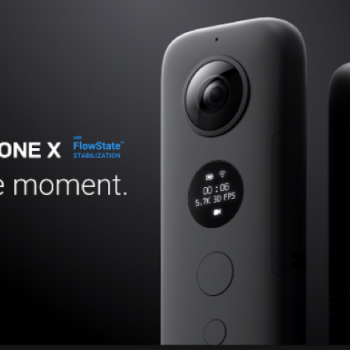 Insta360 ONE X FlowState Stabilization Panoramic Action Camera 5.7K Video 18MP Photo 6 Axis Gyroscope APP Editing 360°